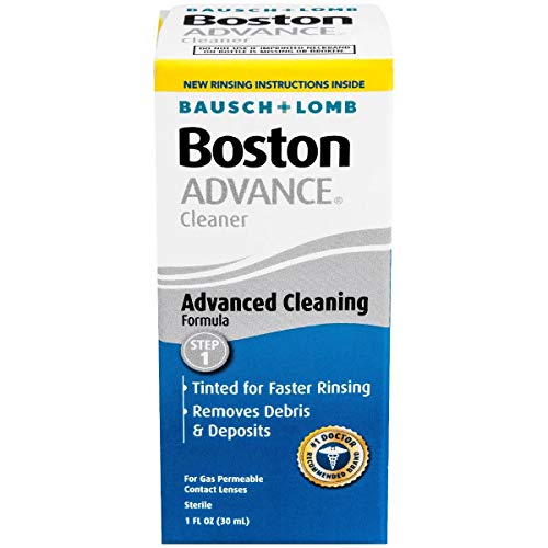 Contact Lens Solution by Boston Advance, for Gas Permeable Contact Lenses, 1 Fl Oz