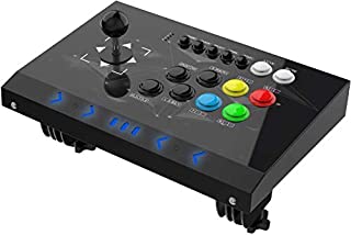 Arcade Fight Stick, PC Street Fighter Game Controller Fighting Joystick for Home Compatible with PC/NEOGEO Mini/PS Classic/Nintendo Switch NS/PS3/Android/Raspberry Pi