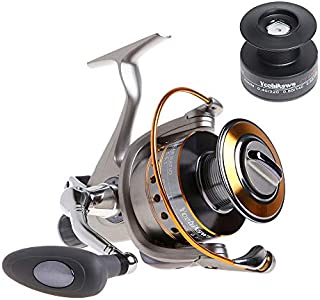 Yoshikawa Baitfeeder Spinning Reel 3000 Bass Fishing Reel 5.1:1 11 Stainless Ball Bearings Ultra Smooth Left Right Hand Changeable
