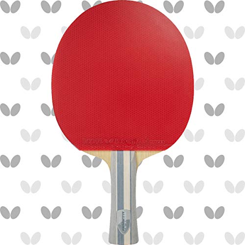 Butterfly Boll Allround Blade & Tackifire Drive Rubber Shakehand Table Tennis Racket | Pro-Line Series | Perfect for Steady, Controlled-Spin Play | Recommended for Advanced Level Players