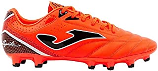 Joma Men's Aguila FG Firm Ground Soccer Shoes/Cleats (9, Orange)