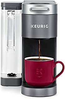 Keurig K-Supreme Coffee Maker, Single Serve K-Cup Pod Coffee Brewer, With MultiStream Technology, 66 oz Dual-Position Reservoir, and Customizable Settings, Gray