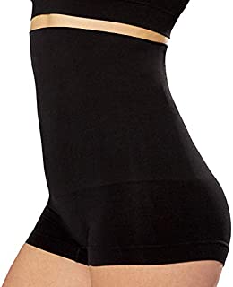 Women's All Day Every Day High-Waisted Shaper Boyshort, S Black