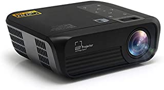 CROSSMIND Native 1080p Full HD Projector, WiFi Smart Portable Projector, 5500 Lumens/200 Display/ Contrast 5000:1 Full HD Theater Projector with Wireless Mirror to iPhone/Android Phones,Black Knight