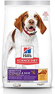 Grain Free Dry Dog Food by Hill's Science Diet, Adult, Sensitive Stomach & Skin, Chicken & Potato Recipe, 24 Lb Bag