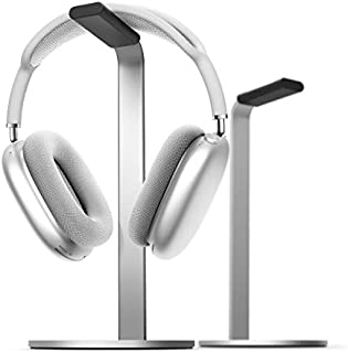 elago H Stand [Silver] - [Premium Aluminum][Scratch-Free Padding][Perfect Height][Compatible with AirPods Max and All Headphones][Modern Design] Gaming and Audio Headphones