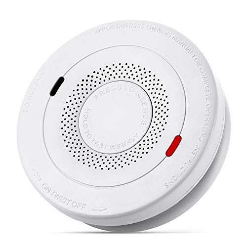 MOSUO Smoke and Carbon Monoxide Detector, Smoke Alarm 10 Year Lithium Battery Operated, Dual Sensor Smoke CO Alarm Complies with UL 217 & UL 2034 Standards, Auto-Check