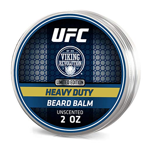 UFC Heavy Duty Beard Balm Conditioner for Extra Control - Unscented - Styles, Strengthens & Softens Beards & Mustaches - Leave in Conditioner Wax for Men