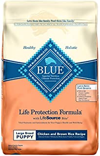 Blue Buffalo Life Protection Formula Natural Puppy Large Breed Dry Dog Food, Chicken and Brown Rice 15-lb