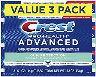 Crest Pro-Health Advanced Gum Protection Toothpaste, 5.1 Ounce, 3 Count