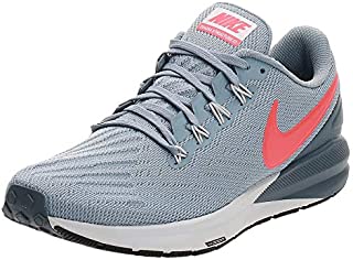 Nike Men's Air Zoom Structure 22 Running Shoe Obsidian Mist/Bright Crimson/Armory Blue Size 9.5 M US