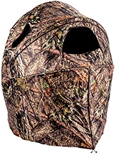 Ameristep Deluxe Tent Chair Blind | 2-Person Hunting Blind in Mossy Oak Break-Up Country, One Size