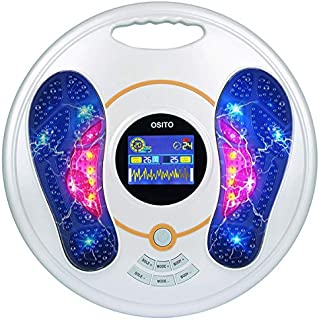 Foot Circulation Stimulator - Electrical Nerve Muscles Stimulation for Feet & Legs - Medic Electric Pulse Foot Massager Machine for Neuropathy Diabetic Cramps - TENS Therapy Devices to Relieve Pain