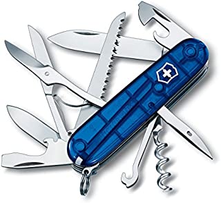 Victorinox Swiss Army Multi-Tool, Fieldmaster Pocket Knife, Blue