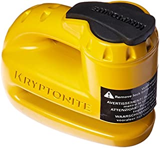 Kryptonite 000884 Keeper 5s Yellow Disc Lock