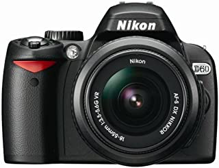 Nikon D60 DSLR Camera with 18-55mm f/3.5-5.6G Auto Focus-S Nikkor Zoom Lens