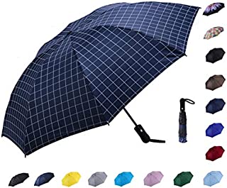 NOOFORMER Travel Inverted Automatic Umbrella  Reverse Windproof Golf Compact Lightweight Car Umbrellas for Men & Women