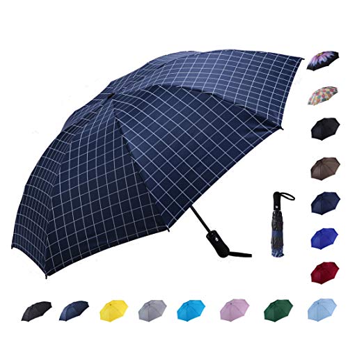 NOOFORMER Travel Inverted Automatic Umbrella  Reverse Windproof Golf Compact Lightweight Car Umbrellas for Men & Women