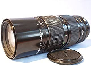 Canon FD 80-200mm F/4 Telephoto Zoom Lens & Extender