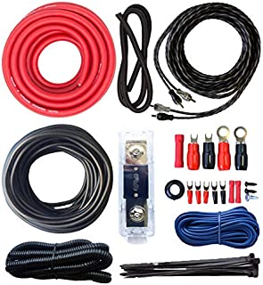 SoundBox 4 Gauge Oxygen Free Copper AWG Amplifier Install Kit Complete Amp Wire