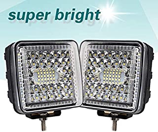 CO LIGHT 4.3 inch LED Work Lights 86W 6000K Spot Beam LED Light Pod Fog Driving Light Bar for SUV 4WD 4X4 UTE ATV Pickup Truck Jeep Off Road Boat