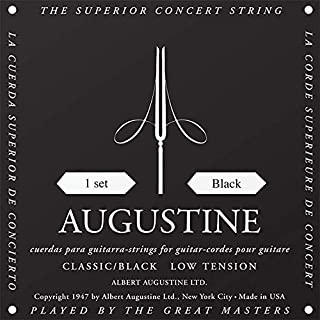 Augustine Classical Guitar Strings (HLSETBLACK)