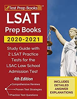 LSAT Prep Books 2020-2021: Study Guide with 2 LSAT Practice Tests for the LSAC Law School Admission Test [4th Edition]