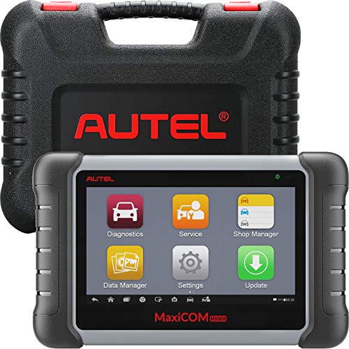 Autel Scanner MaxiCOM MK808, 2021 Newest OBD2 Car Diagnostic Scanner, Equipped with 25+ Maintenance Functions, All System Diagnosis, IMMO/EPB/BMS/SAS/TPMS/AutoVIN/ABS Bleeding (Original)