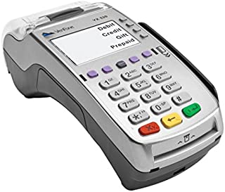 VeriFone VX 520 Dual Com 160 Mb Credit Card Machine, EMV (Europay, MasterCard, Visa) and NFC (Near Field Communication) or Contactless, Dial Up and Internet Connectivity