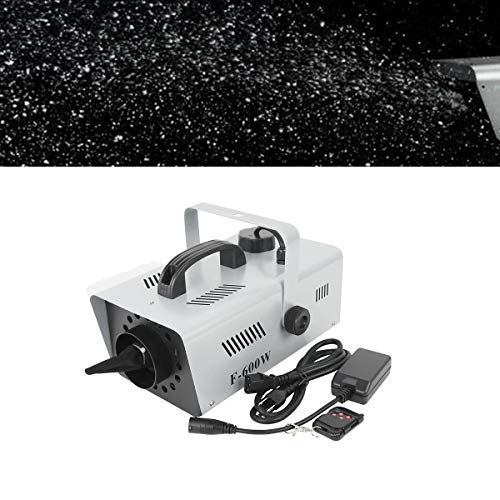 TC-Home 600W Snowflake Flake Effect Stage Show DJ Party Snow Machine Wireless Control