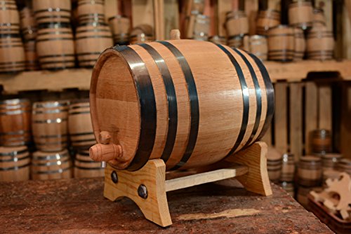 20-Liter American White Oak Aging Barrel | Age your own Tequila, Whiskey, Rum, Bourbon, Wine