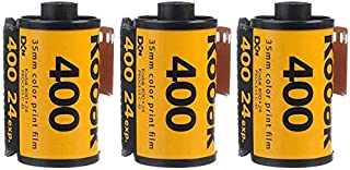 3 Rolls Kodak UltraMax 400 35mm Film GC24 135-24 Exp Gold Color Print