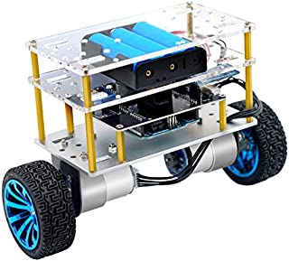 Yahboom Coding Robot Car Balance Robot Electronics Programmable Kit for Adult Support C Language (UNO R3 Include)