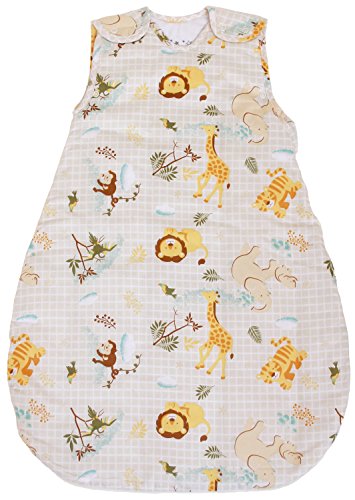 BABYINABAG Baby Sleeping Bag and Sack, Animal Pattern, 2.5 Tog Warm Quilted Winter Model