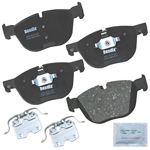 Bendix Premium Copper Free CFC1294 Ceramic Brake Pad (with Installation Hardware Front)