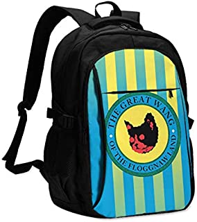 Golf Wang Durable Waterproof Anti Theft Laptop Backpack Travel Backpacks Bookbag with USB Charging Port for Women & Men School College Students Backpack