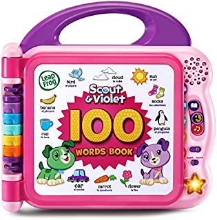 LeapFrog Scout and Violet 100 Words Book (Amazon Exclusive), Purple