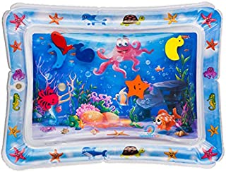 Splashin'kids Inflatable Tummy Time Premium Water mat Infants and Toddlers is The Perfect Fun time Play Activity Center Your Baby's Stimulation Growth