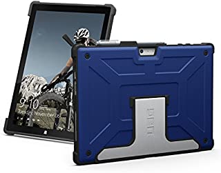 URBAN ARMOR GEAR UAG Designed for Microsoft Surface Pro 7 Plus, Pro 7, Pro 6, Pro 5th Gen (2017) (LTE), Pro 4 Feather-Light Rugged [Cobalt] Aluminum Stand Military Drop Tested Case