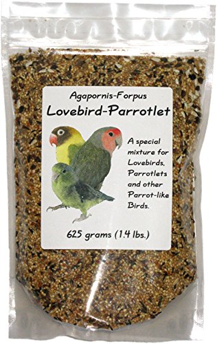 Penn Seed Lovebird-Parrotlet, 625 g (1.4 lbs) Zip Bag