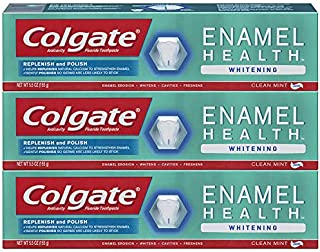 Colgate Enamel Health Whitening Toothpaste - 5.5 ounce (3 Pack)