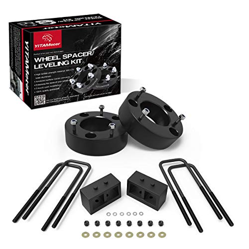 YITAMOTOR Leveling Lift Kit Compatible for F150, 3 inch Front and 2 inch Rear Forged Strut Spacers Compatible for 2004-2018 Ford F-150 2WD 4WD