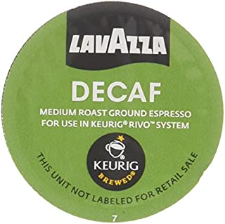 Lavazza Espresso Decaf Keurig Rivo Pack, 36 Count