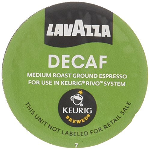 Lavazza Espresso Decaf Keurig Rivo Pack, 36 Count