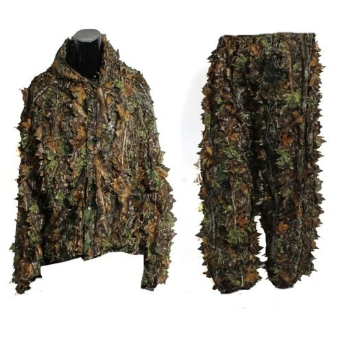 Sirius Survival Camo Ghillie Suit for Hunting, Survival, Photography or Sniper Ghillie Suit Costume (Medium)