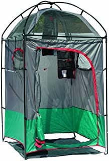 Texsport Instant Portable Outdoor Camping Shower Privacy Shelter Changing Room Gray