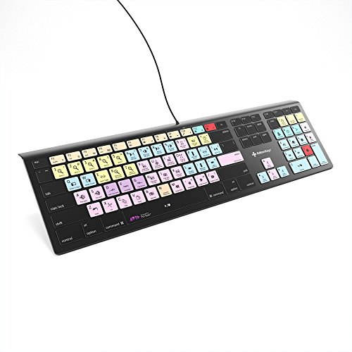 Avid Pro Tools Keyboard for Mac | Fully Backlit Mac Shortcut Keyboard | Editors Keys