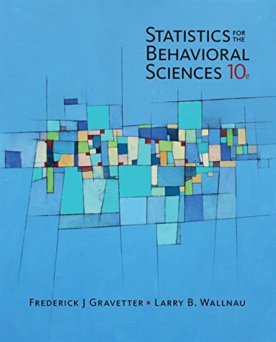 Statistics for the Behavioral Sciences - Standalone Book