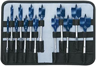 Bosch DSB5013P 13-Piece Daredevil Spade Bit Set in Pouch,Blue