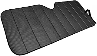 Motor Trend Front Windshield Sunshade - Black Accordion Folding Auto Shade for Car Truck SUV 58